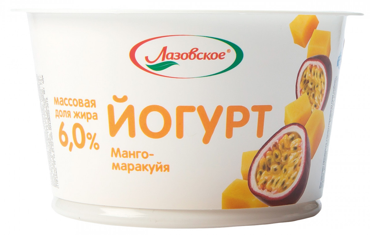 Йогурт Манго-Маракуйя  6%