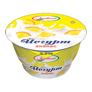 Йогурт ананас Йогурт ананас
